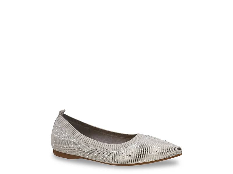 フラットシューズ [MATINKIM]ribbon ballet flat shoes in dark silver RIBBON BALLET FLAT SHOES IN DARK SILVER – Matin Kim