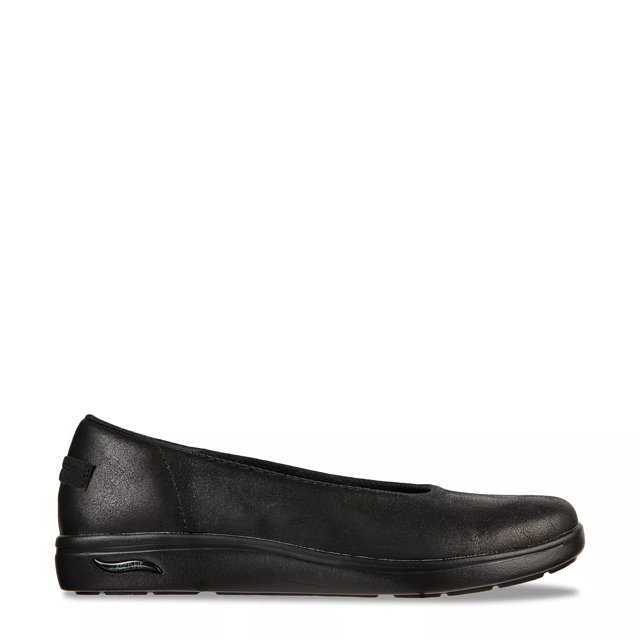 Skechers leather ballet flats deals