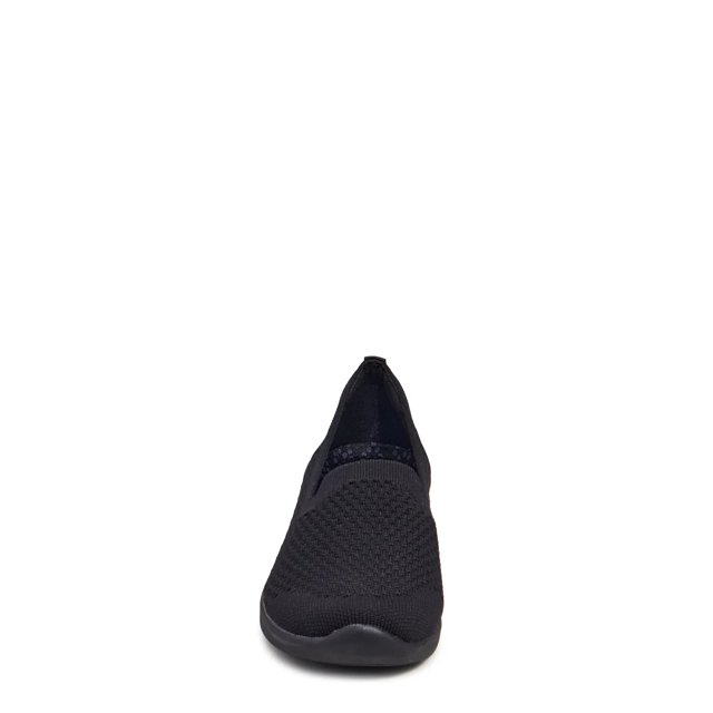 Clear slip ons top