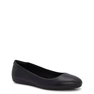 Hush puppies black flats best sale