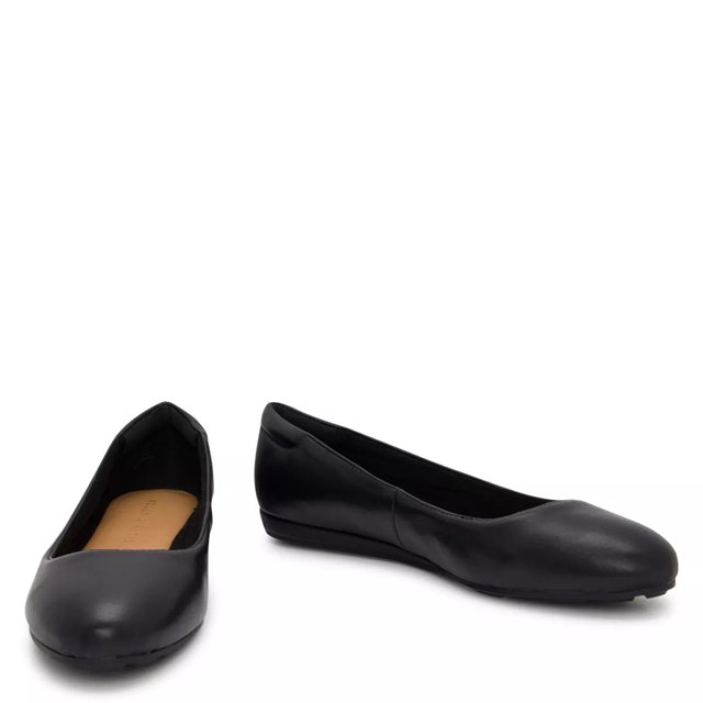 Black suede women's kelli flats hotsell