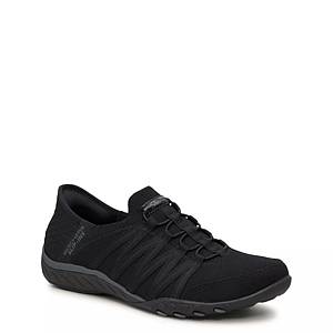 TOWED22 Womens Tennis Walking Shoes Slip on Lightweight Comfort Memory Foam  Sneakers(Black,8) 