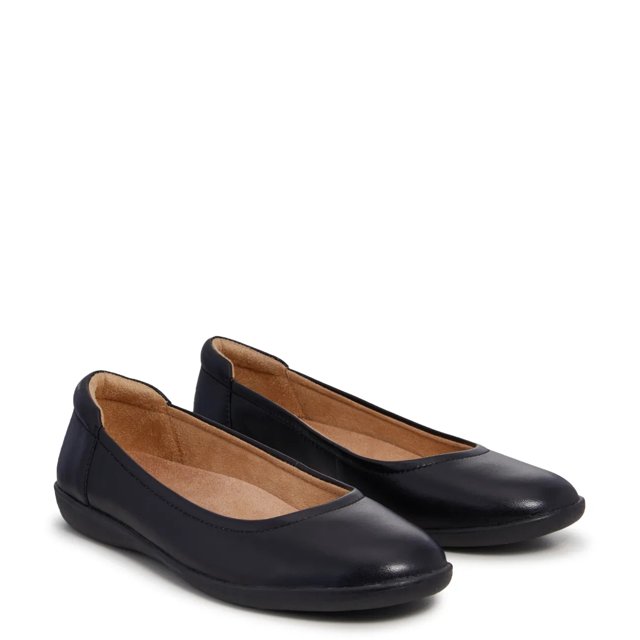 Naturalizer FLEXY BLACK LEATHER 8.5 M