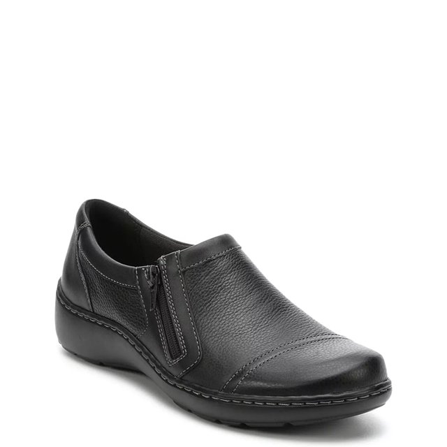 Clarks Women's Cora Giny Wide Width Slip-On | The Shoe Company