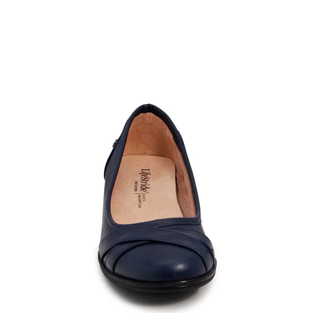 Lifestride navy flats clearance