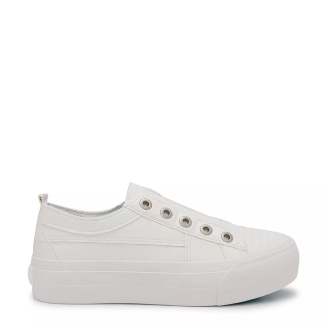 Blowfish white slip on sneakers 2025