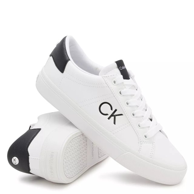 Calvin Klein Women's kcBAILEE Sneaker, White115