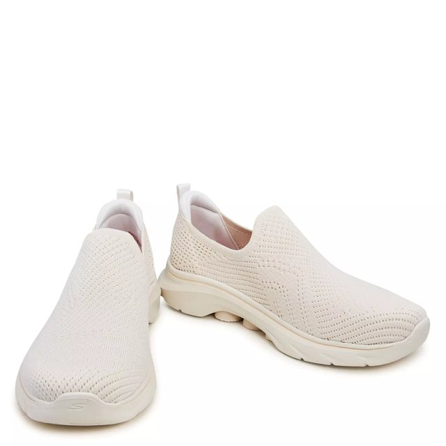 Beige skechers go walk shop
