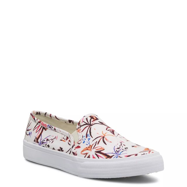 Keds Women s Double Decker Island Print Slip On Sneaker Other 7.5