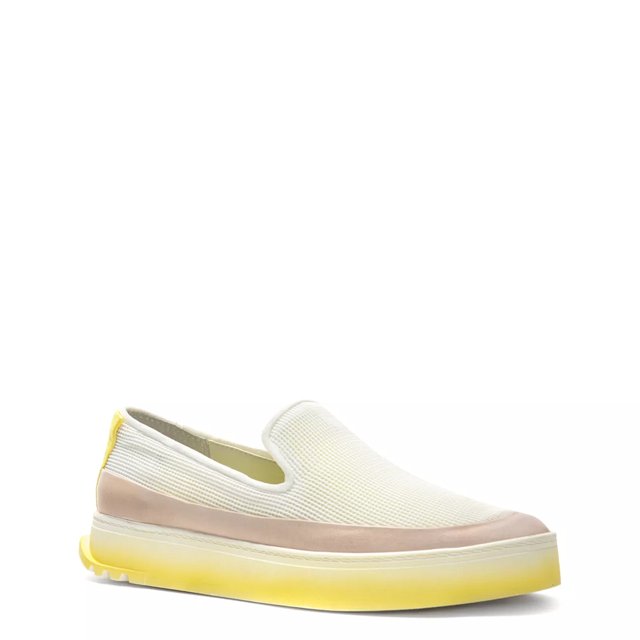 Franco Sarto Women s Debra 2 Slip On Sneaker in White Size 8.5 Medium
