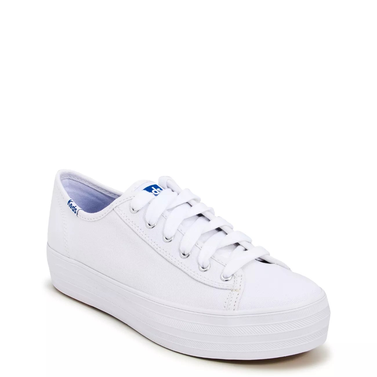 Keds triple kick canvas platform sneakers best sale