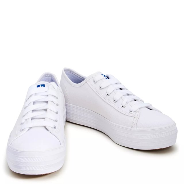 Triple kick white flatform sneakers on sale