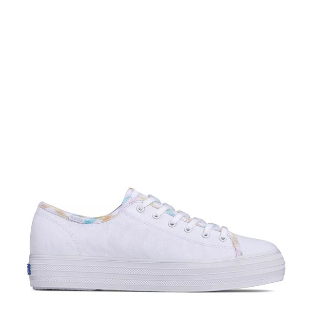 Triple kick white platform sneakers hotsell