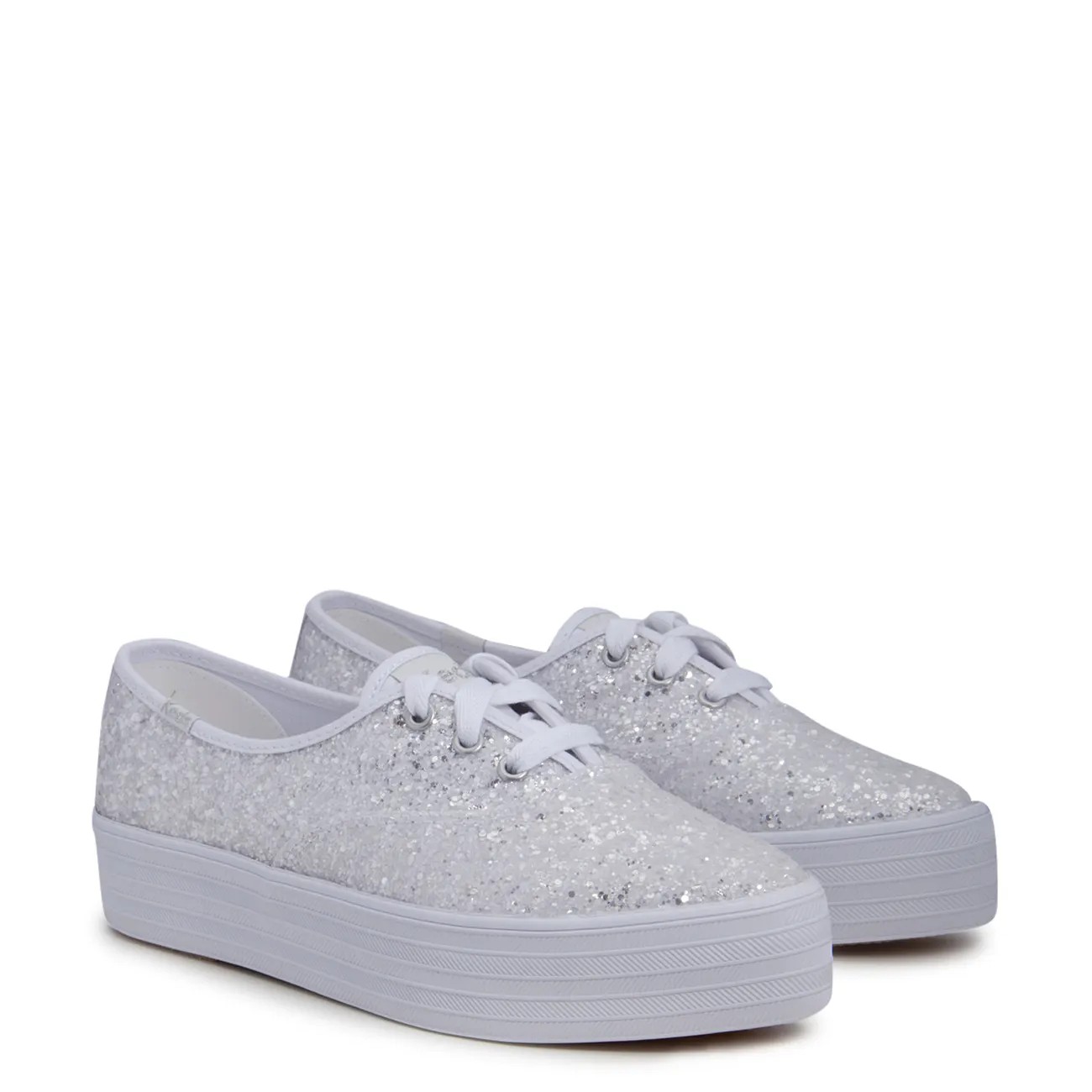 Women's Point Glitter Platform Sneaker