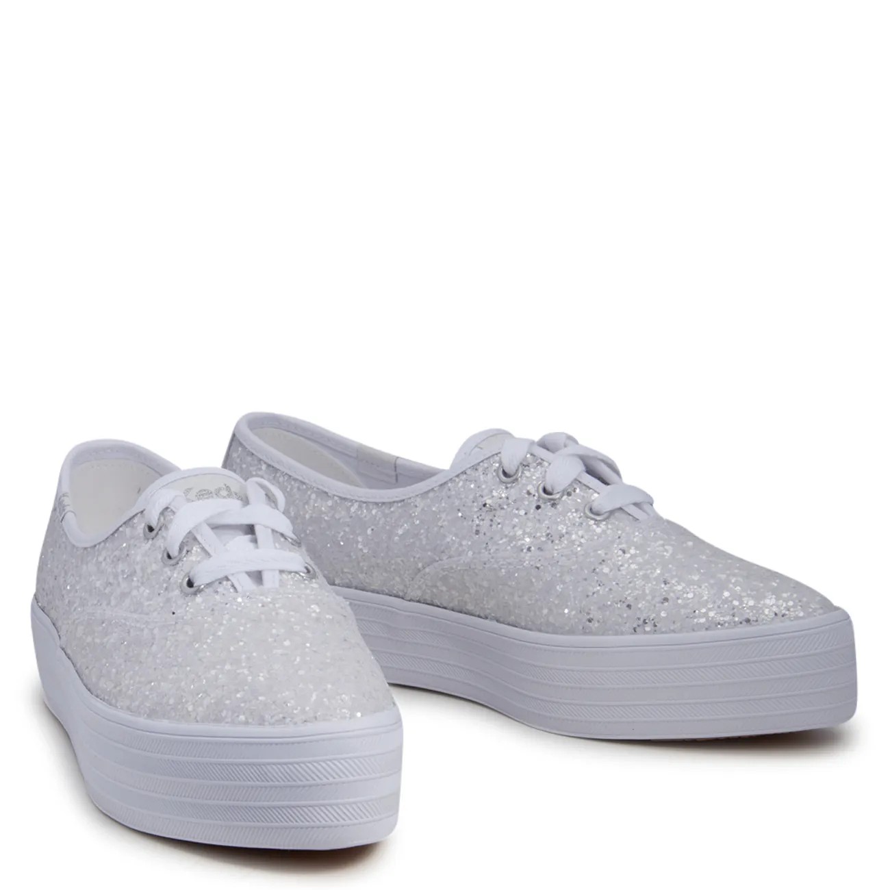 Women's Point Glitter Platform Sneaker