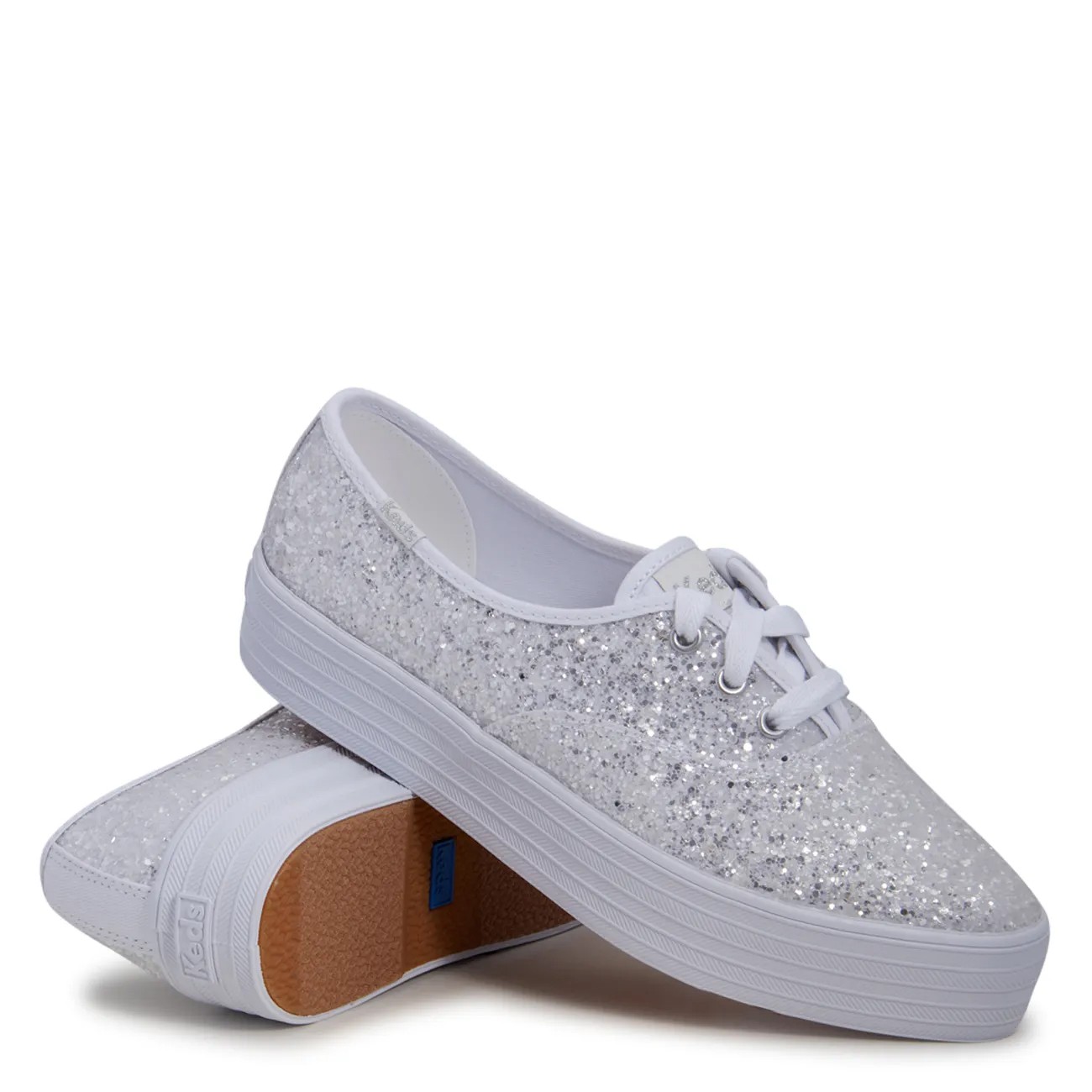 Women's Point Glitter Platform Sneaker