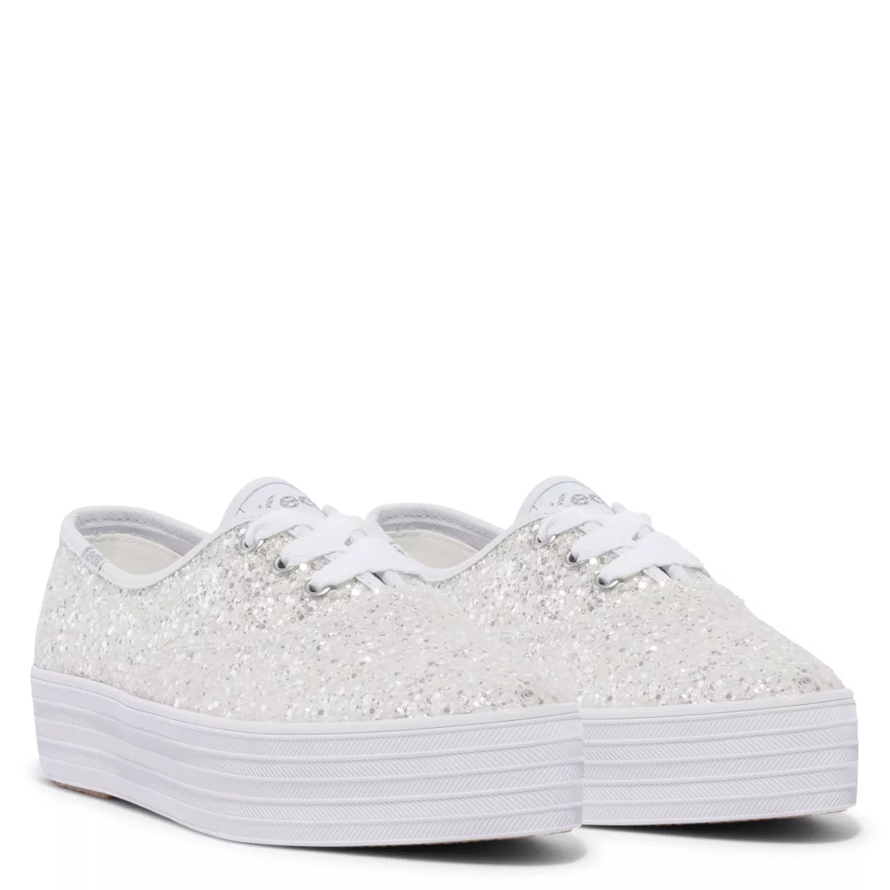 Women's Point Glitter Platform Sneaker