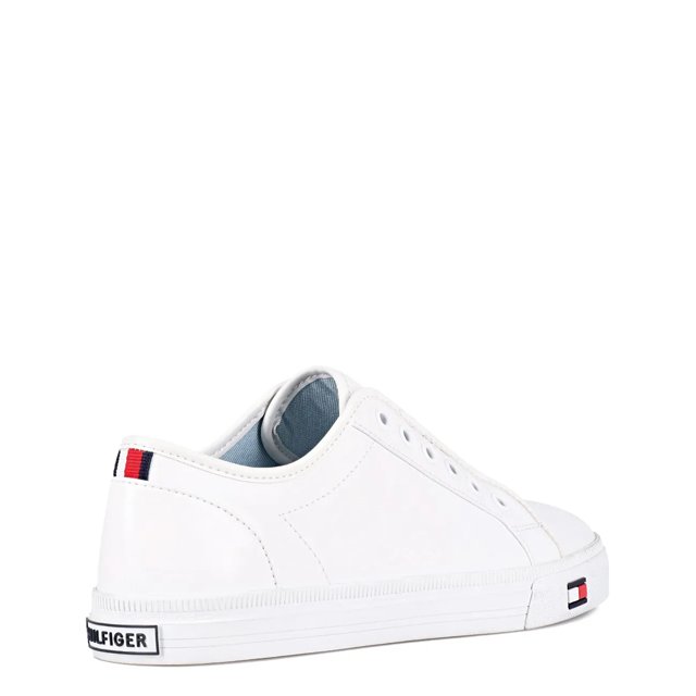 Tommy hilfiger slip on white hot sale