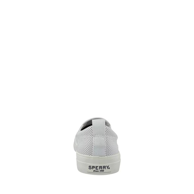 women's crest twin gore perforated slip on sneaker