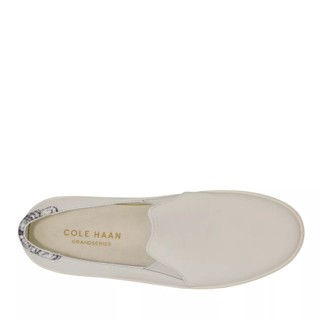 cole haan grandpro spectator 2.0 women's leather slip-on sneakers