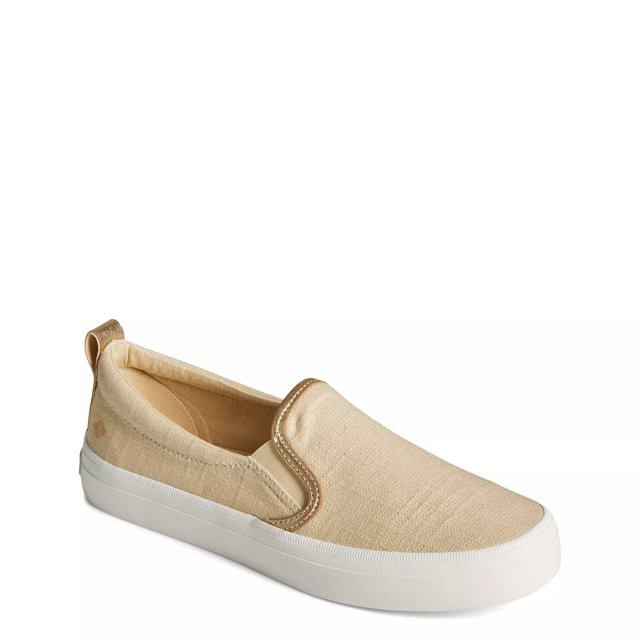 women's crest twin gore textile sparkle slip on sneaker