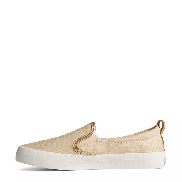 women's crest twin gore textile sparkle slip on sneaker