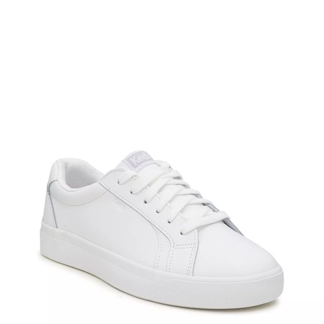 White Women's Wide Width Sneakers