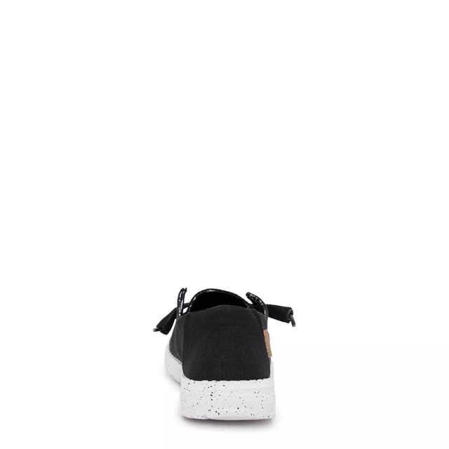 Womens HEYDUDE Wendy Slip On Casual Shoe - Black / Odyssey