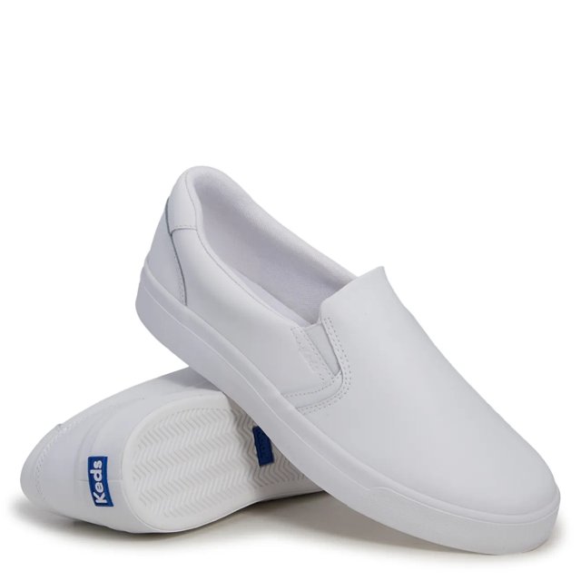 Girls white slip on shoes clearance
