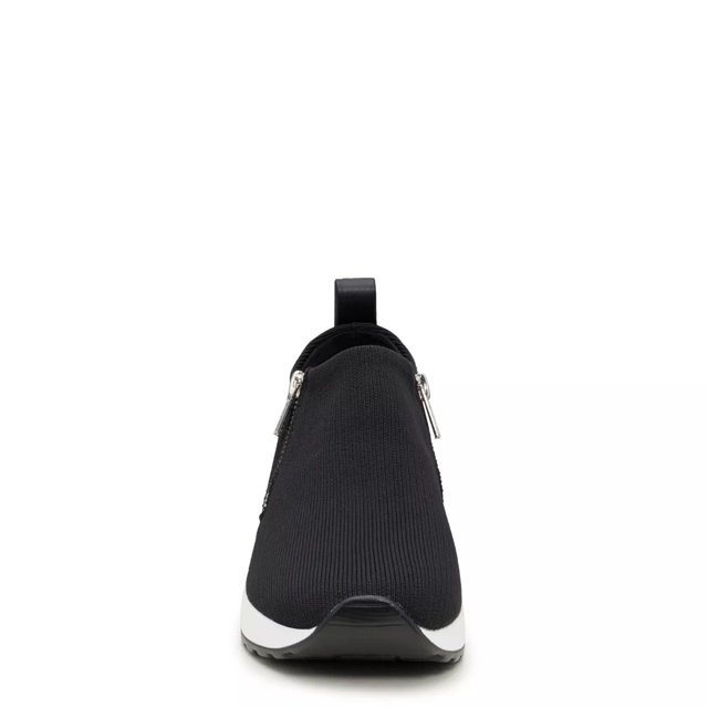 Nike black wedge sneakers best sale
