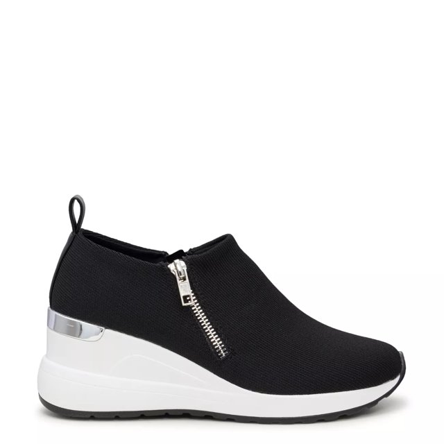 Mix No. 6 Talanie Wedge Sneaker in Black Size 9 Medium