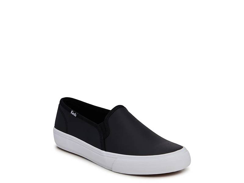 Leather slip on trainers online