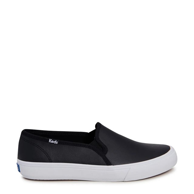 Womens keds leather slip on on sale