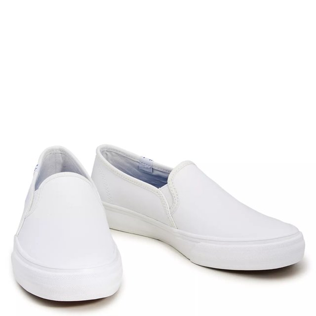 Keds white slip on shop