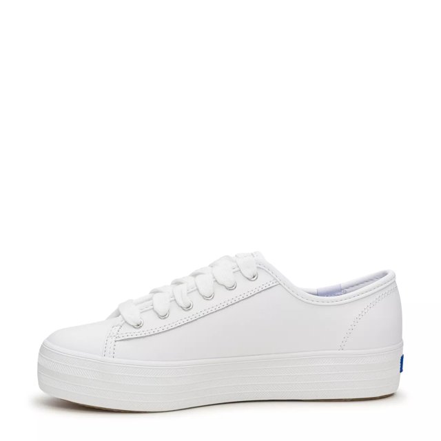 Triple kick white platform sneakers hotsell