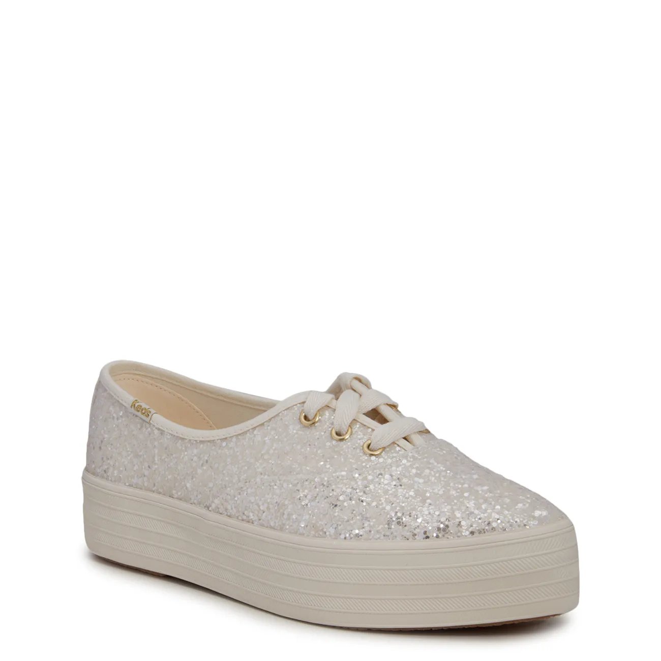 Women's Point Glitter Platform Sneaker