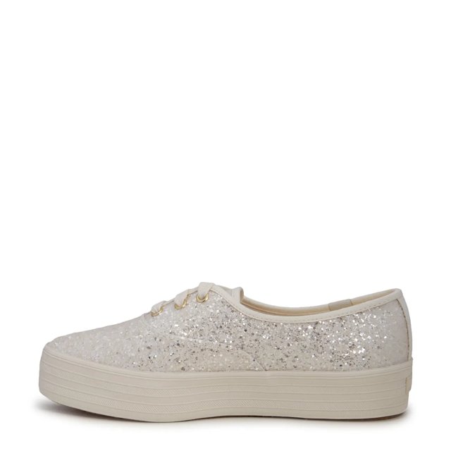Keds Women s Point Glitter Platform Sneaker