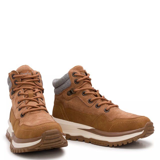 Brown sale sneaker boots