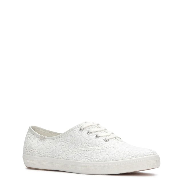 Keds Women's Champion Eyelet Wide Width Sneaker