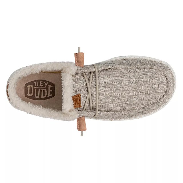 Hey Dude Women s Wendy Warmth Slip On Shoes in Natural Size 8