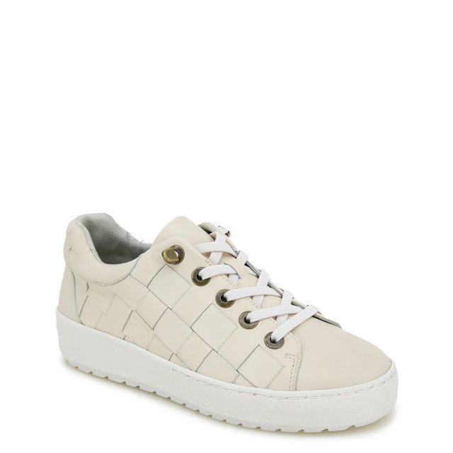 Jambu Women s Chloe Sneaker in Chalk Leather Size 8 Medium