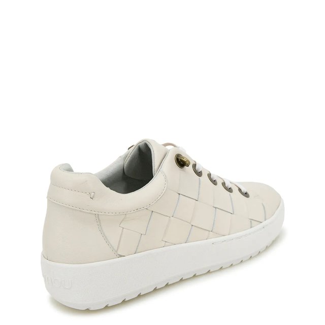 Jambu Women s Chloe Sneaker in Chalk Leather Size 8 Medium