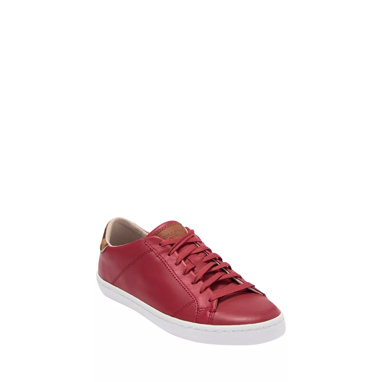 cole haan margo lace up sneaker white