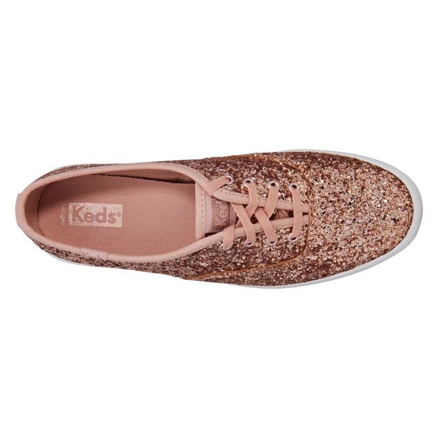 Gold sparkly keds 2025