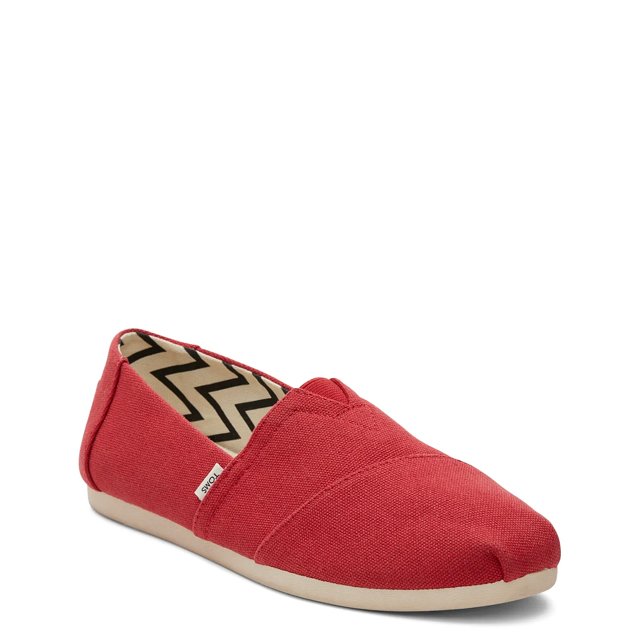 TOMS Alpargata Slip On Red