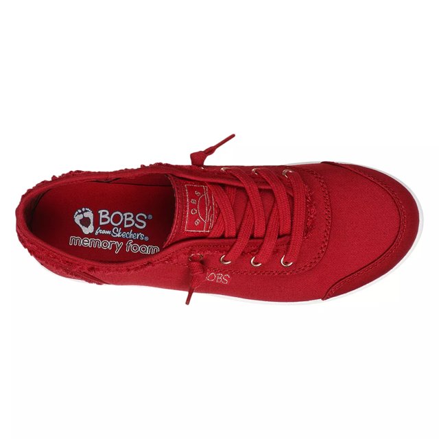 Skechers Women s Bobs B Cute Slip On in Dark Red Size 10 Medium