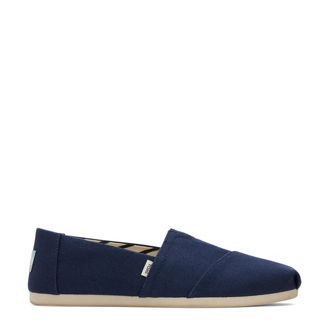 TOMS Alpargata Recycled Cotton Canvas Women s 8.5 Navy