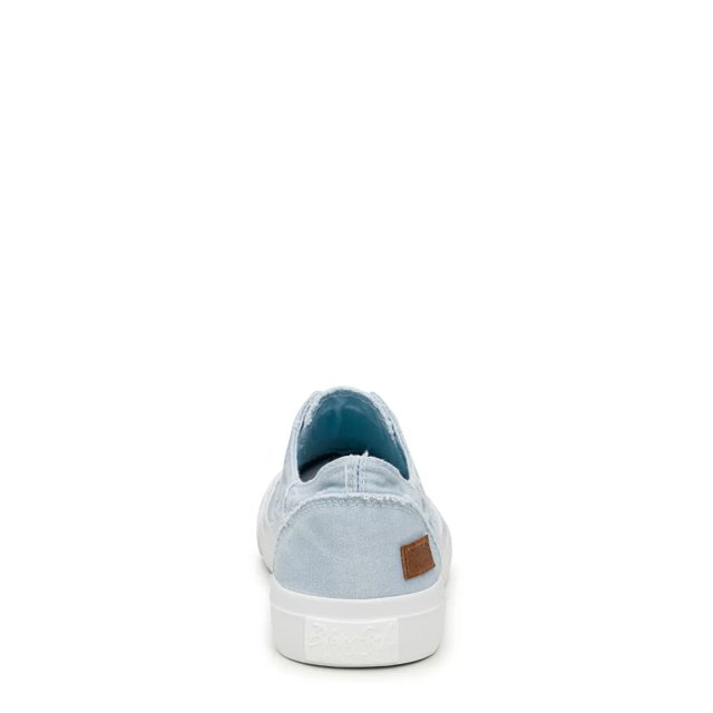 Blowfish Women s Malia Slip On Sneaker in Celestial Blue Dusty Canvas Size 7 Medium