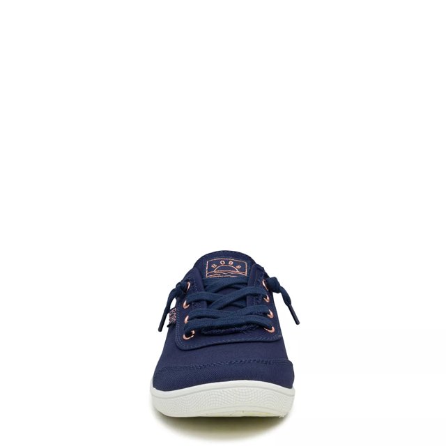 Skechers Women s Bobs B Cute Slip On Wide WIdth Sneaker in Navy Blue Wide Size 9.5