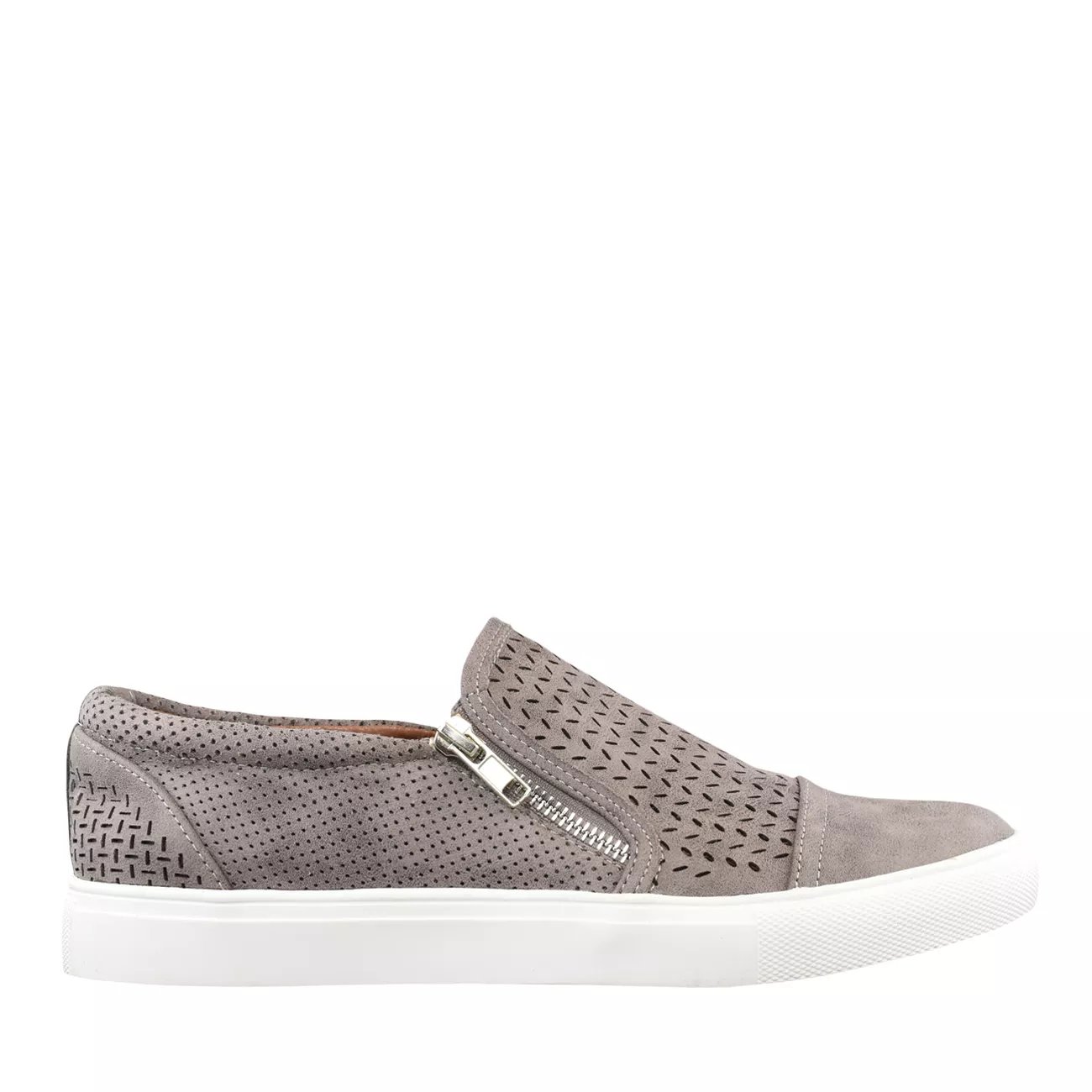 women's alexa side zip slip on sneaker